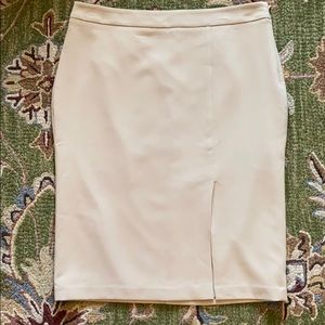 Ann Taylor Tan Pencil Skirt